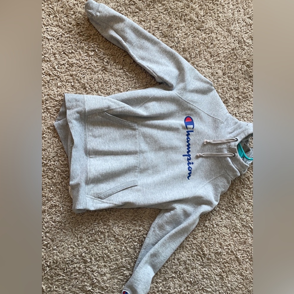 Champion Women’s size small grey sweatshirt